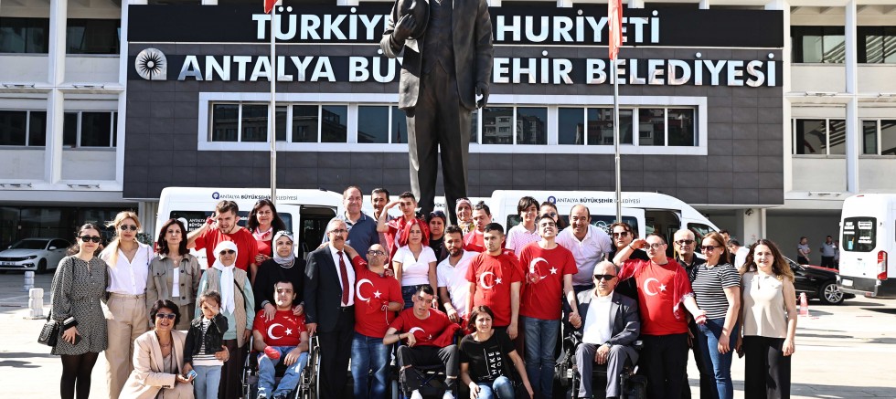 Engelliler Haftası’nda duygusal asker uğurlaması 