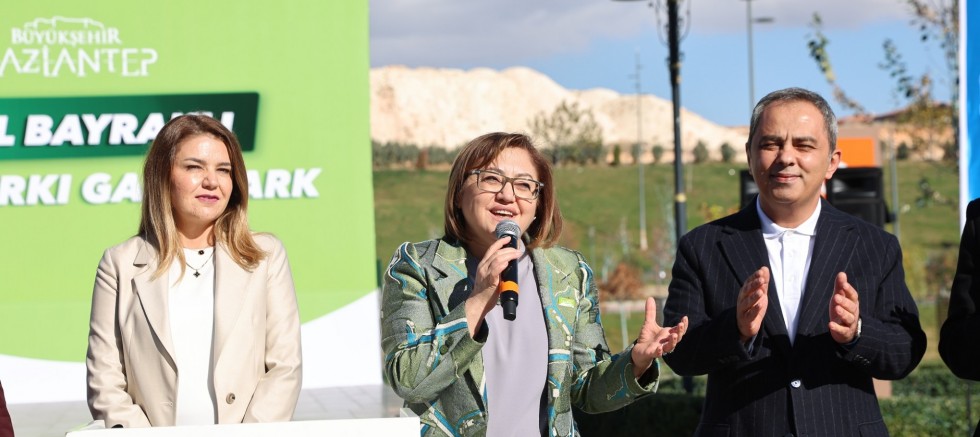 GAZİANTEP’İN YEŞİL İNCİSİ GALLE PARK, ULUSLARARASI YEŞİL BAYRAK ÖDÜLÜNE LAYIK GÖRÜLDÜ