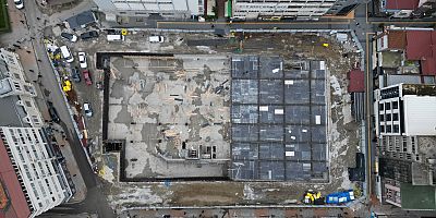 ANAKENT OTOPARK VE MEYDAN PROJESİNDE SONA DOĞRU