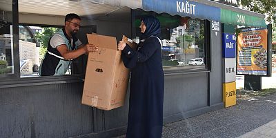 BANKAM ATIKTAN ALDIĞI HEDİYELER İLE ÇOCUKLARI SEVİNDİRİYOR