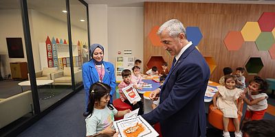 BAŞKAN TAHMAZOĞLU ŞAHİNBEY MİLLET CAMİ VE KÜLLİYESİ’Nİ ZİYARET ETTİ