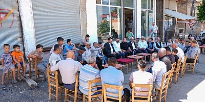 BAŞKAN YILMAZ’DAN GÖKSUNCUK’A ZİYARET  YILMAZ: “EN BÜYÜK GÜCÜMÜZ BİRLİK VE BERABERLİĞİMİZ”