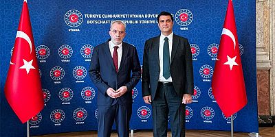 BAŞKAN YILMAZ, DÜLÜK ANTİK KENTİ’NİN TARİHİ MİRASINI VİYANA’DA ANLATTI
