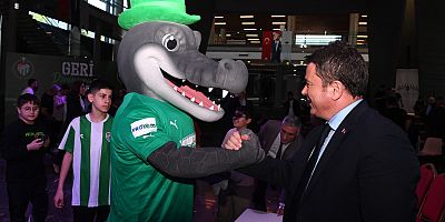 Başkanlar Osmangazi’de Bursaspor’u konuştu