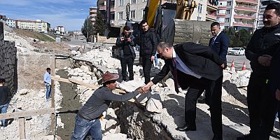 Batman Valisi Ekrem Canalp  devam eden projelerimizi yerinde inceledi.