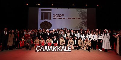 ÇANAKKALE ŞEHİTLERİ ANILDI