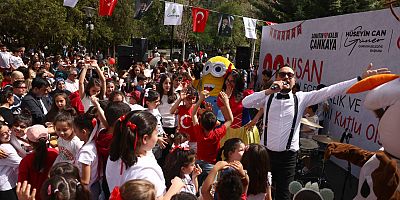 ÇANKAYA’DA 23 NİSAN ULUSAL EGEMENLİK VE ÇOCUK BAYRAMI COŞKUYLA KUTLANDI