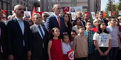 ETİMESGUT BELEDİYE BAŞKANI ERDAL BEŞİKCİOĞLU’NDAN 23 NİSAN’DA ANLAMLI TÖREN