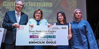 GAZİANTEP’TE SANATLA YÜKSELEN ÖĞRENCİLER ÖDÜLLENDİRİLDİ