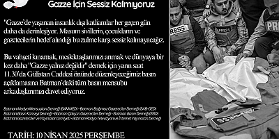 Gazze İçin Sessiz Kalmıyoruz – Basın Açıklamasına Davet