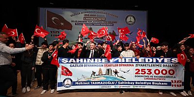 İLK KAFİLE ÇANAKKALE’YE UĞURLANDI