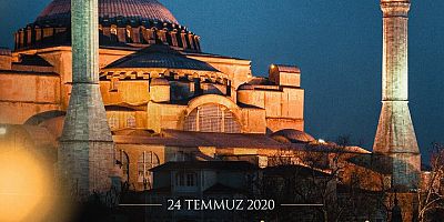 İstanbul’un Fethi’nin sembolü, Fatih’in emaneti Ayasofya, 86 yıl aradan sonra ilk ezana ve ilk namaza 5 yıl önce bugün kavuştu…  Ayasofya’nın dirilişini görmeyi bizlere nasip eden Rabb’ime sonsuz şükürler olsun.