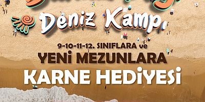 KARNE HEDİYESİ BAŞKAN YILMAZ'DAN  ERZİN BURNAZ PLAJI DENİZ KAMPI BAŞVURULARI BAŞLADI