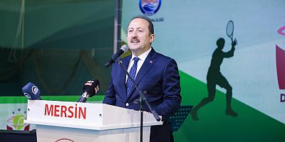 MERSİN VALİSİ ALİ HAMZA PEHLİVAN, 8 MART DÜNYA KADINLAR GÜNÜ TENİS TURNUVASI AÇILIŞ PROGRAMI’NA KATILDI.