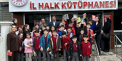 Miniklerden Kütüphaneye Ziyaret