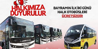 Ramazan Bayramı’nın İlk İki Günü Toplu Taşıma Ücretsi