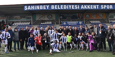 ŞAHİNBEY AMPUTE’DEN NET SKOR 3-0