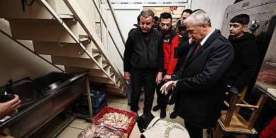 ŞAHİNBEY BELEDİYESİ'NDEN KASAP VE MARKETLERE SIKI DENETİM