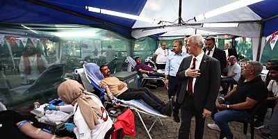 ŞAHİNBEY BELEDİYESİ’NDEN YENİ REKOR: İKİ GÜNDE 13.625 ÜNİTE KAN BAĞIŞI
