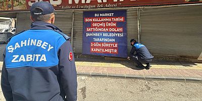 ŞAHİNBEY BELEDİYESİ TARİHİ GEÇMİŞ ÜRÜN SATAN İŞ YERLERİNE GÖZ AÇTIRMIYOR