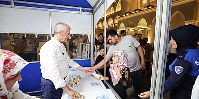 ŞAHİNBEY MİLLET CAMİİNDE MEVLİD GECESİ COŞKUSU