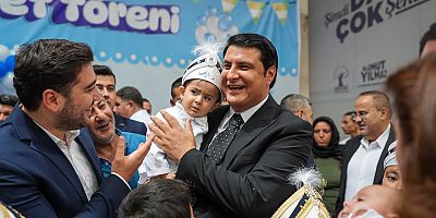 ŞEHİTKAMİL'DE 2. TOPLU SÜNNET TÖRENİ İLE 200 ÇOCUK SÜNNET EDİLDİ