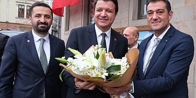 SP GENEL BAŞKANI ARIKAN GİRESUN BELEDİYESİ’Nİ ZİYARET ETTİ