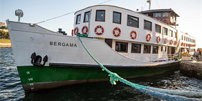 Tarihi Bergama Vapuru ile Körfez’de unutulmaz anlar