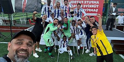 TÜRKİYE KUPASI ŞAMPİYONU DA ŞAHİNBEY